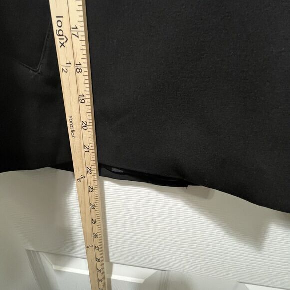 Lapis Black Peacoat Jacket, Womens Size XL, Academia, Oversized Buttons, Pockets - Picture 6 of 6